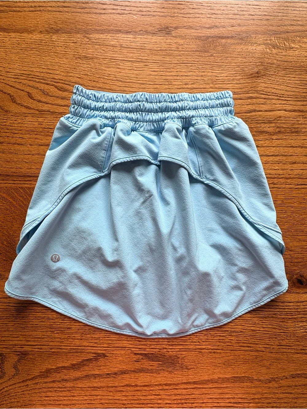 Lululemon Light Blue Women's Hotty Hot skort- size 0 - Picture 6 of 16
